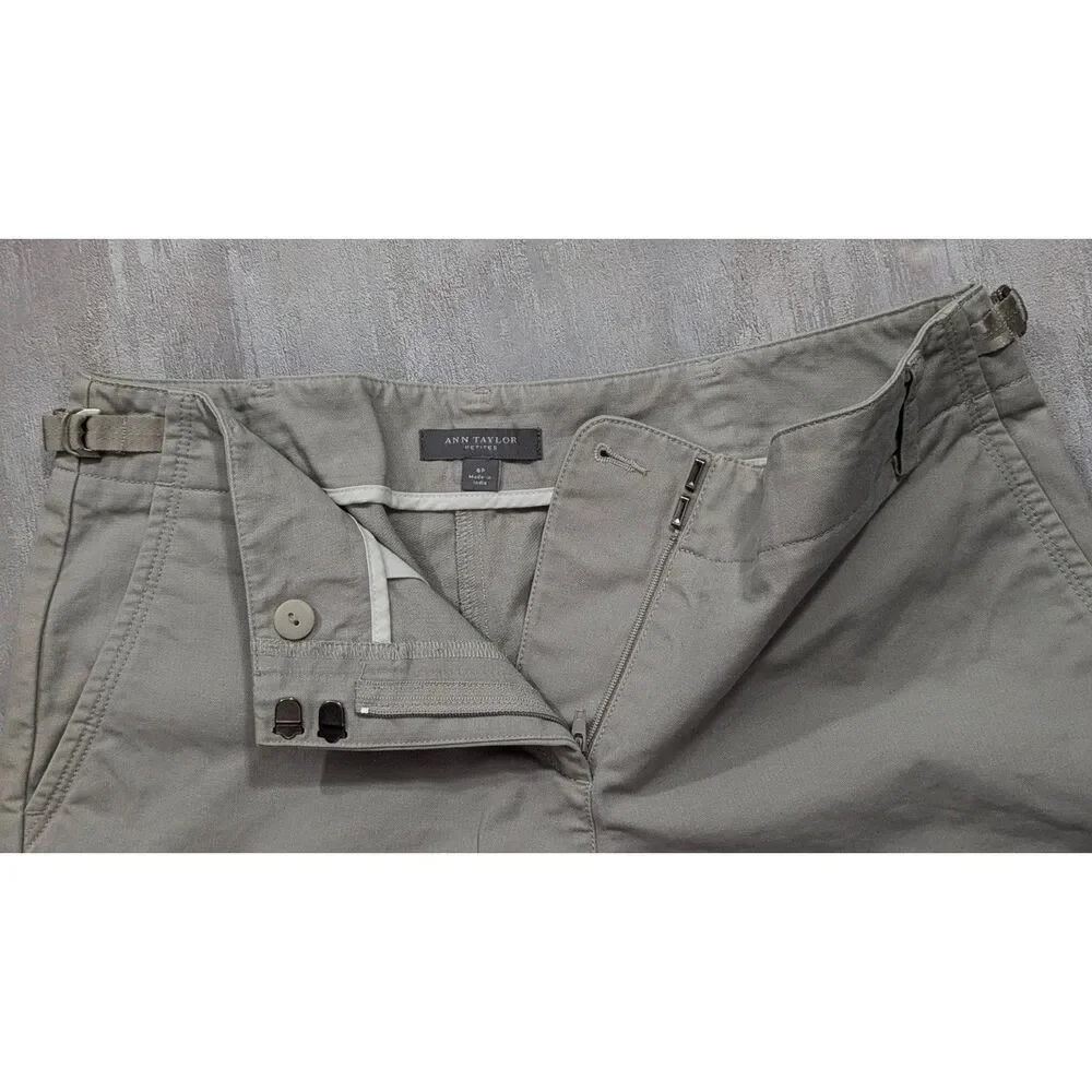 Ann Taylor light khaki color Pants petites 6P - Picture 2 of 7